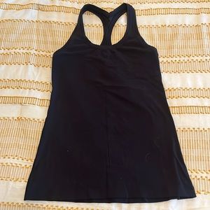 Lululemon tank top, racer back black